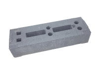 Kunststof blok 680x245x150mm - Bouwhek