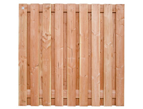 Tuinscherm Douglas - Ruw - 180x180 cm - 19 planks