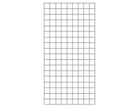 Gaaspaneel verzinkt - 90x180 cm - Maas 10x10 cm