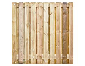 Tuinscherm Grenen - Geschaafd - 180x180 cm - 21 planks