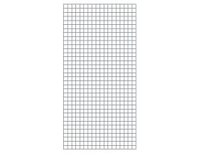 Gaaspaneel verzinkt - 90x180 cm - Maas 5x5 cm